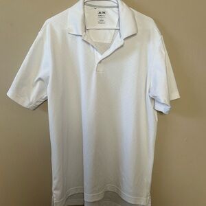 Adidas Men's White Polo Shirt